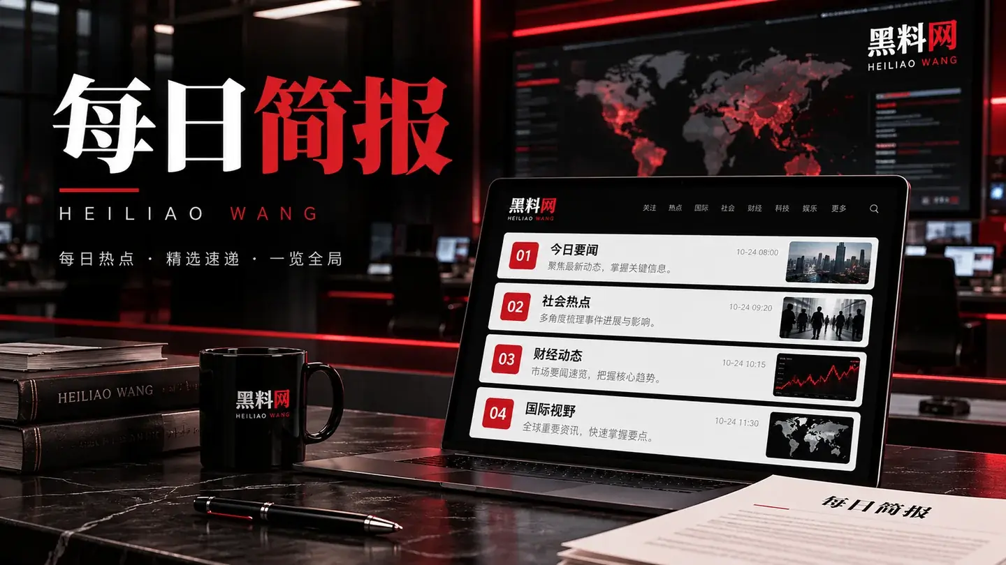 每日简报主题视觉